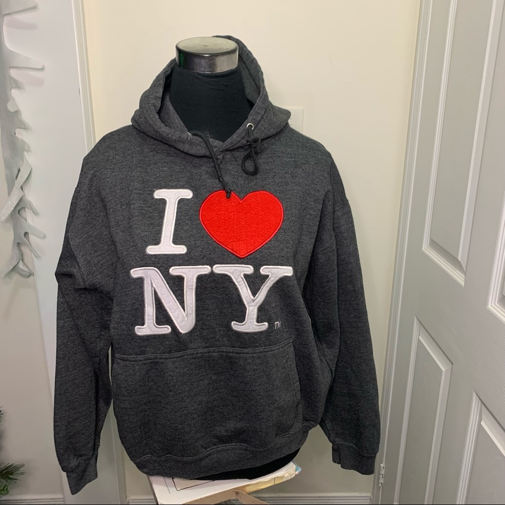 NY Official Minimalist 80% Cotton Rare Unique Y2k Hoodie